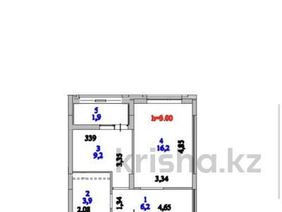 1-бөлмелі пәтер · 37.4 м² · 12/12 қабат, Казыбек би 41 — школа 45, бағасы: 23 млн ₸ в Астане, Нура р-н