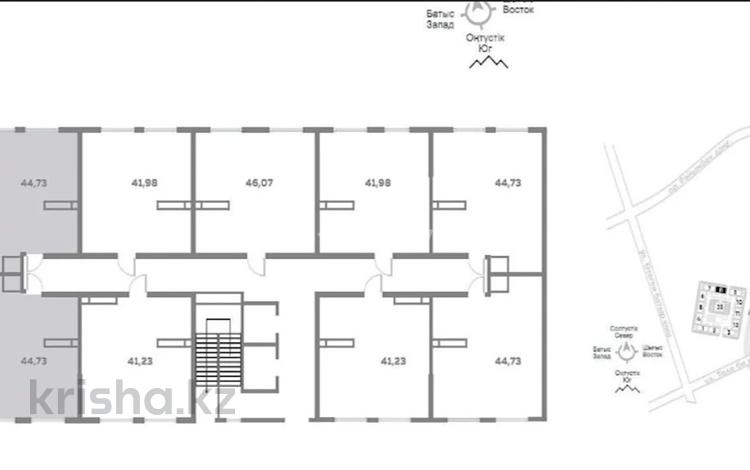 2-комнатная квартира · 45 м² · 1 этаж, Райымбека 348/1 за 33 млн ₸ в Алматы, Ауэзовский р-н — фото 2