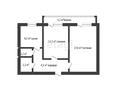 2-комнатная квартира · 48.7 м² · 5/5 этаж, мкр 11 за 15.5 млн ₸ в Актобе — фото 10
