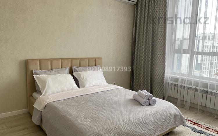 1-комнатная квартира · 45 м² · 8/12 этаж, Санжара Асфендиярова 5 за 18 000 ₸ в Астане, Нура р-н — фото 2