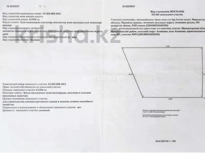 Участок · 16 соток, Атамекен за 19.9 млн ₸