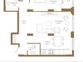 2-бөлмелі пәтер · 75 м² · 9/18 қабат, Достык — БЕЗ КОМИССИИ!, бағасы: ~ 51.8 млн ₸ в Астане — фото 9