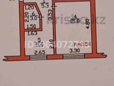 2-комнатная квартира · 44.4 м² · 1/5 этаж, Карагайлы 16 — Карагайлы за 190 000 〒 в Талдыкоргане, мкр военный городок Жулдыз