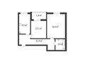 2-бөлмелі пәтер · 60 м² · 4/9 қабат, Сатпаева 348 — Усолка, бағасы: 30 млн ₸ в Павлодаре — фото 13