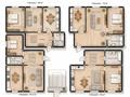 2-бөлмелі пәтер · 61 м² · 2/4 қабат, Тоқтарова 16 — Қалалық прокуратураға жақын, бағасы: ~ 20.6 млн ₸ в Таразе — фото 4