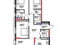 4-бөлмелі пәтер · 130 м² · 14/16 қабат, Е-899 7 — Хан Шатыр, Кунаева, бағасы: 105 млн ₸ в Астане, Нура р-н