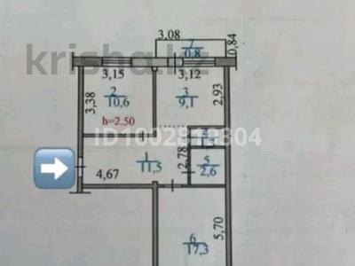 2-комнатная квартира · 54 м² · 5/5 этаж, Льва Толстого — На Пристани за 20 млн 〒 в Усть-Каменогорске