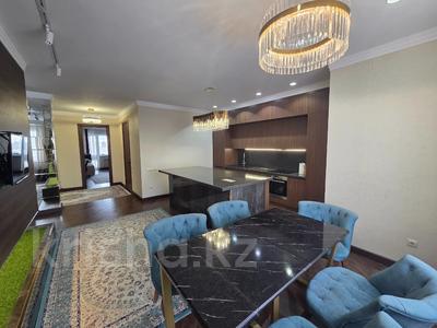 4-комнатная квартира · 139 м² · 12/12 этаж, Бухар Жырау 19 за 109 млн 〒 в Астане