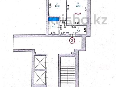 1-комнатная квартира, 46.7 м², 1/10 этаж, мкр Нурсая 463A за 10.5 млн 〒 в Атырау, мкр Нурсая