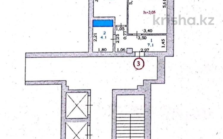 1-комнатная квартира, 46.7 м², 2/10 этаж, мкр Нурсая 463A за 10.5 млн 〒 в Атырау, мкр Нурсая — фото 2