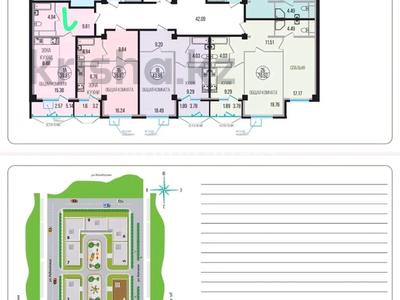 1-комнатная квартира · 39.8 м² · 4/9 этаж, Радостовца 165/1 — Пересечение улиц сатпаева и розыбакиева за 37.5 млн 〒 в Алматы, Бостандыкский р-н