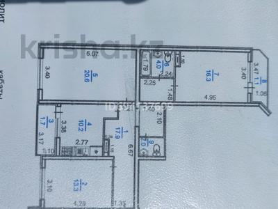 3-бөлмелі пәтер, 87 м², 1/9 қабат, мкр Нуркент (Алгабас-1) 67 — рыскулова момушылы, бағасы: 46 млн 〒 в Алматы, Алатауский р-н