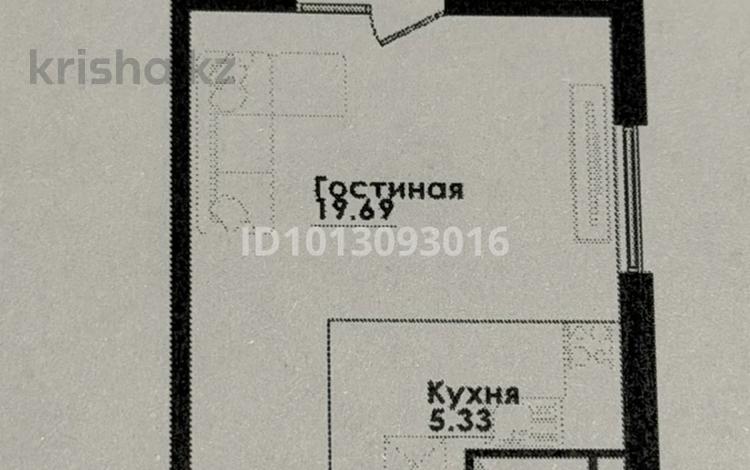 1-комнатная квартира · 35.5 м² · 6/12 этаж, ул. Фадеева, 38г 9 за 26 млн ₸ в Алматы, Алатауский р-н — фото 3