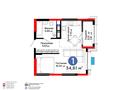 1-бөлмелі пәтер · 35 м², Калдаякова, бағасы: 21.9 млн ₸ в Шымкенте, Туран р-н