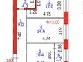2-комнатная квартира · 52 м² · 5/6 этаж, ​067-й учетный квартал 464/15 за ~ 20 млн ₸ в Караганде, Алихана Бокейханова р-н