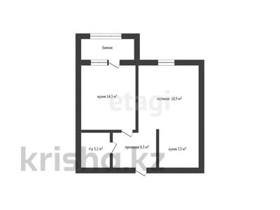 2-бөлмелі пәтер, 56.8 м², 4/10 қабат, жумабаева 13, бағасы: 18 млн 〒 в Кокшетау