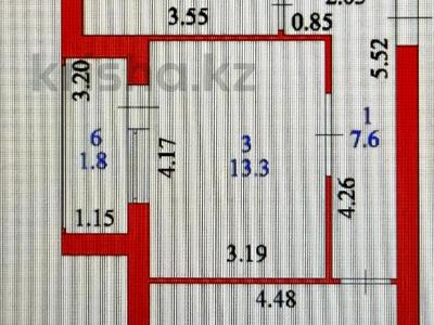 2-комнатная квартира · 50 м² · 1/3 этаж, Коргалжынское шоссе 132 за 20 млн ₸ в Астане, Нура р-н