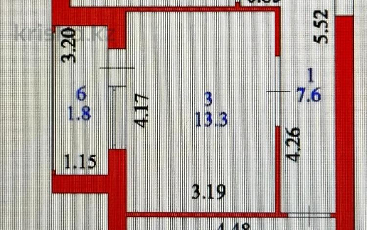 2-комнатная квартира · 50 м² · 1/3 этаж, Коргалжынское шоссе 132 за 20 млн ₸ в Астане, Нура р-н — фото 2