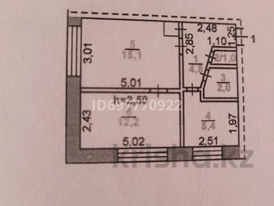 2-комнатная квартира, 43 м², 1/5 этаж, 50лет Октября 80 80 за 10 млн 〒 в Рудном