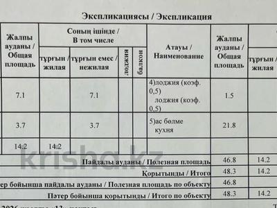 2-бөлмелі пәтер · 48 м² · 10/15 қабат, Райымбека 210/27, бағасы: 37.5 млн ₸ в Алматы, Алмалинский р-н