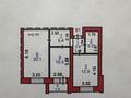 2-комнатная квартира · 58.2 м² · 4/6 этаж, Юбилейный 41 — Назарбаева за 29.5 млн ₸ в Костанае — фото 15