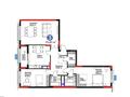 3-бөлмелі пәтер · 111.61 м² · 7/16 қабат, ​Аль-Фараби 3/2, бағасы: 96 млн ₸ в Астане, Есильский р-н — фото 11