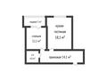 2-бөлмелі пәтер · 50.2 м² · 3/9 қабат, КАИРБЕКОВА 83, бағасы: 40 млн ₸ в Костанае — фото 2
