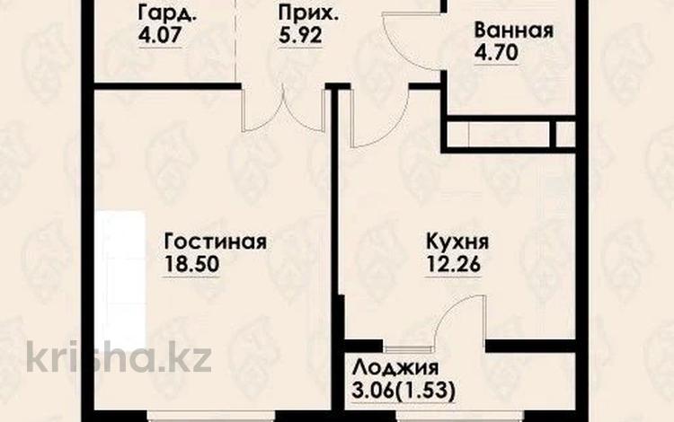 2-комнатная квартира · 48 м² · 5/12 этаж, Макатаева - Байтурсынова за 38 млн ₸ в Алматы — фото 2