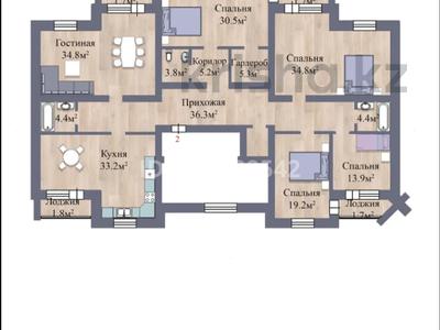 5-бөлмелі пәтер · 230.8 м² · 1/5 қабат, мкр. Алтын орда 8Б — Бассейн "Достык" ОДЮСШ, бағасы: ~ 103.9 млн 〒 в Актобе