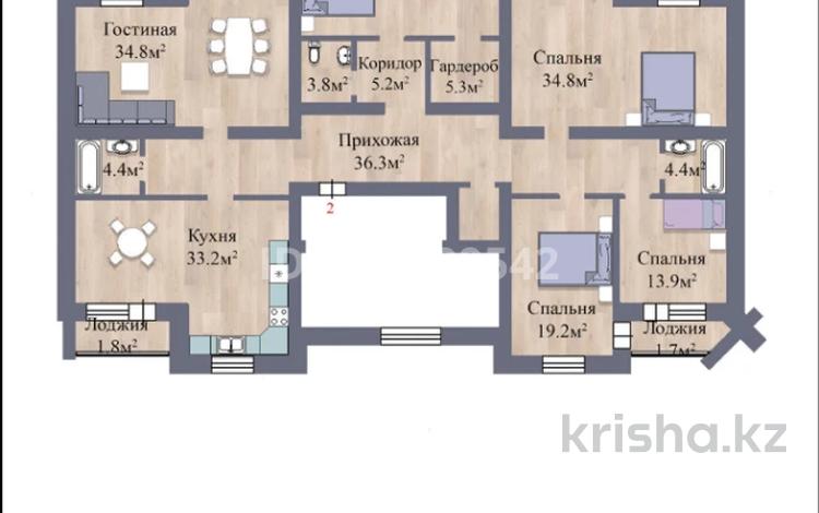 5-комнатная квартира · 230.8 м² · 1/5 этаж, мкр. Алтын орда 8Б — Бассейн "Достык" ОДЮСШ за ~ 103.9 млн 〒 в Актобе — фото 3