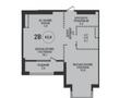2-комнатная квартира · 62.8 м² · 5/9 этаж, Проспект Аль-Фараби и улица Маркова за ~ 100.5 млн ₸ в Алматы, Бостандыкский р-н — фото 10
