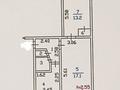 2-комнатная квартира, 47 м², 2/5 этаж, мкр. Самал за 14.9 млн 〒 в Талдыкоргане, мкр Самал — фото 14