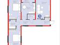 3-комнатная квартира · 85.2 м² · 1/6 этаж, Кайрат микрорайон 716/16 за 53 млн ₸ в Алматы, Турксибский р-н — фото 8