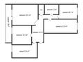 4-бөлмелі пәтер · 84.2 м² · 5/5 қабат, Качарская 3 — Качарская, бағасы: 23 млн ₸ в Рудном — фото 22