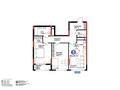 3-бөлмелі пәтер · 80.19 м² · 3/16 қабат, Туран 57д — Барыс Арена, бағасы: 60 млн ₸ в Астане, Нура р-н — фото 9