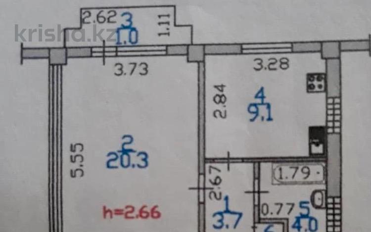 1-бөлмелі пәтер · 38.7 м² · 4/5 қабат, Мустафина, бағасы: 27.3 млн ₸ в Алматы, Бостандыкский р-н — фото 2