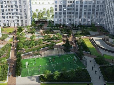 Планировки ЖК в Астане: 3-комнатная квартира · 76.36 м², Е-899 7 за ~ 47.5 млн 〒 3-комнатная квартира · 76.36 м², Е-899 7 за ~ 47.5 млн 〒 в Астане, Нура р-н