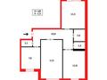 3-бөлмелі пәтер · 67.4 м² · 6/9 қабат, 70 квартал, бағасы: 15.5 млн ₸ в Темиртау — фото 12