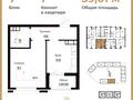 1-бөлмелі пәтер · 39.01 м² · 8/9 қабат, Байтурсынова 32 — А426, бағасы: 23.4 млн ₸ в Астане, Сарайшык р-н — фото 5