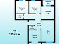 4-комнатная квартира, 125.4 м², 4/5 этаж, Алтын Орда за ~ 29.5 млн 〒 в Актобе