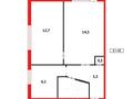 2-бөлмелі пәтер · 42 м² · 3/5 қабат, ул. Сейфуллина 51/1, бағасы: 6.8 млн ₸ в Темиртау — фото 2