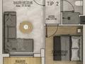 2-комнатная квартира · 55 м² · 3/9 этаж, Новая за 60 млн ₸ в Белек
