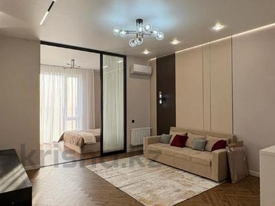 2-бөлмелі пәтер · 43.6 м² · 9/9 қабат, Жандосова 1/2 — Cулейменова, бағасы: 46 млн ₸ в Алматы, Ауэзовский р-н