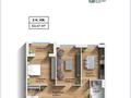 2-комнатная квартира · 68 м² · 6/6 этаж, 29а мкр уч 130/5 за 25 млн ₸ в Актау