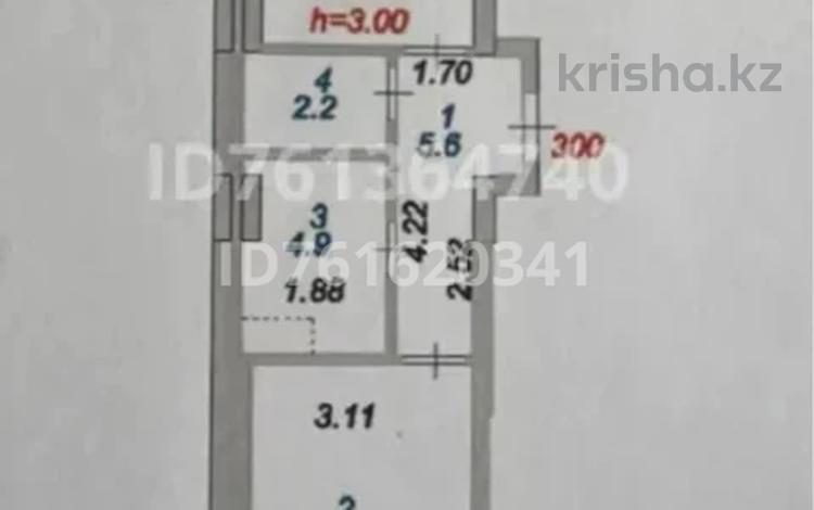 2-комнатная квартира · 43.9 м² · 4/9 этаж, Жубан Молдагалиев 5 за 22 млн 〒 в Астане, Нура р-н — фото 2