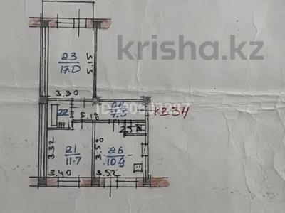 2-бөлмелі пәтер, 52 м², 6/6 қабат, Пушкина 25 — Валиханова, бағасы: 28 млн 〒 в Алматы, Медеуский р-н