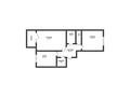 2-комнатная квартира · 58.2 м² · 3/9 этаж, Микрорайон Аэропорт 2, герасимова за 32 млн ₸ в Костанае — фото 7