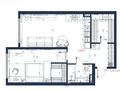 2-бөлмелі пәтер · 70.9 м² · 6/8 қабат, Бекхожина 3/1 — За гостиницей «Казахстан», бағасы: ~ 138.5 млн ₸ в Алматы, Медеуский р-н — фото 3