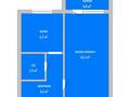 1-комнатная квартира · 30.6 м² · 4/5 этаж, Чехова 125 за 16.2 млн ₸ в Костанае — фото 3