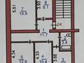 4-комнатная квартира · 76.7 м² · 2/5 этаж, Амангельды 85 — Школа лицей 2 за 43.5 млн ₸ в Костанае — фото 14